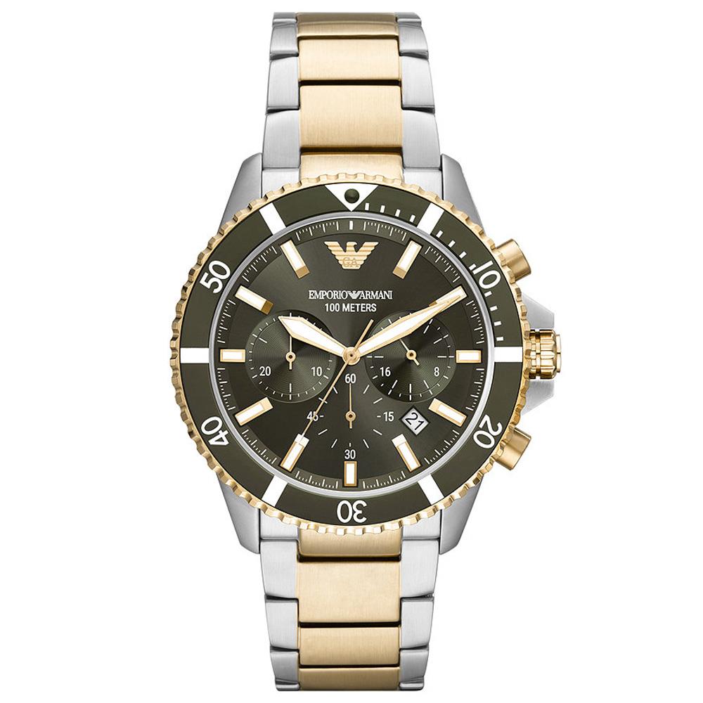 Emporio Armani AR11361 Diver Chronograph Men's Watch Emporio Armani AR11361 Diver Chronograph Men's Watch